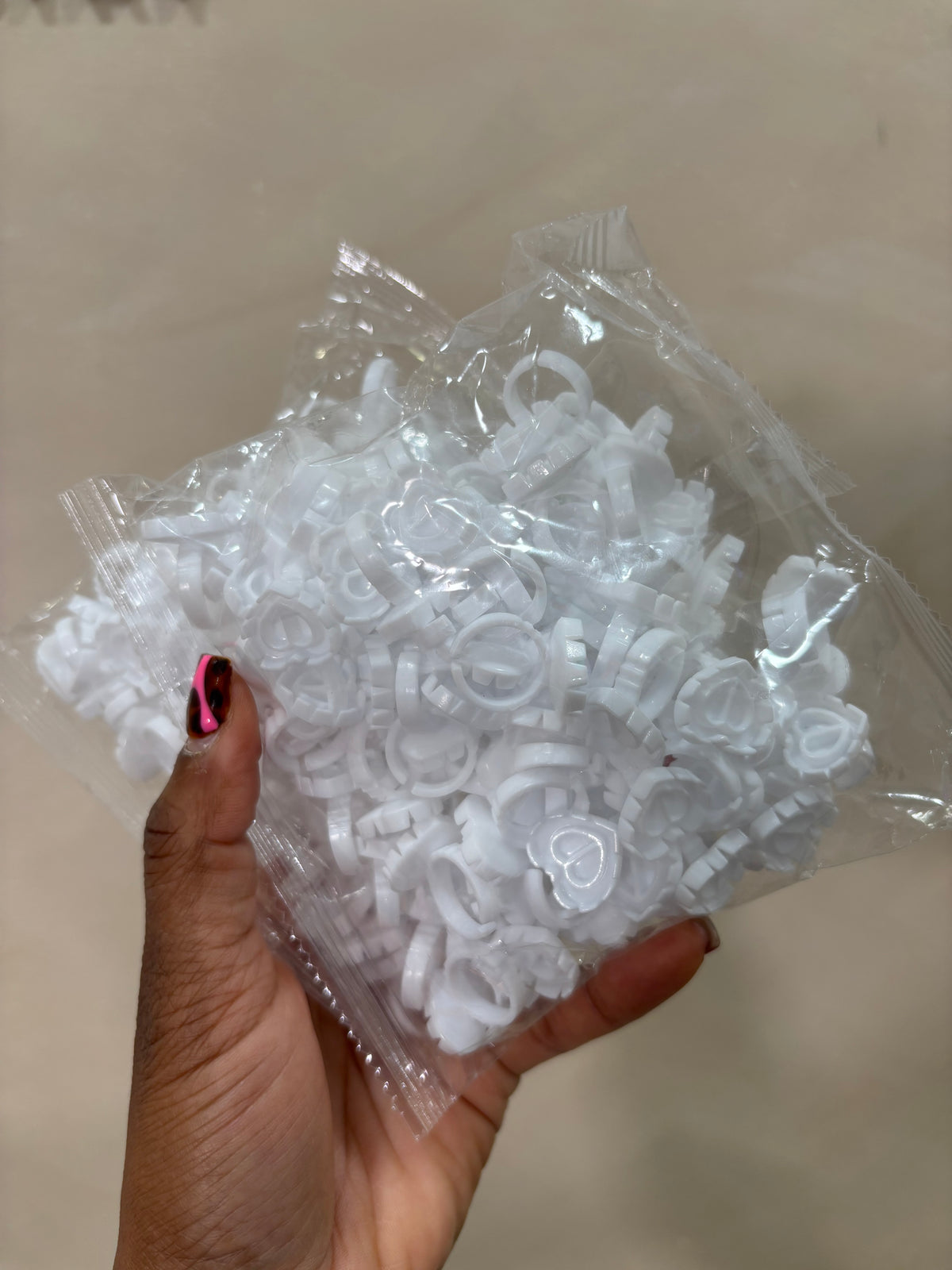 Heart Shaped Glue Rings